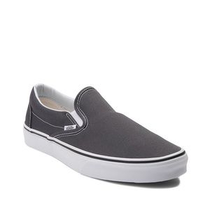 Vans Slip On Skate Shoe in Charcoal
